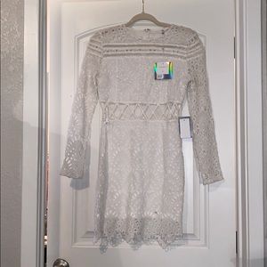 Missguided White tea dress from Nordstrom